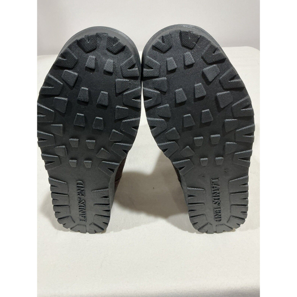 Woman’s Lands End Brown 6.5 B Suede Insulated With Lining Snow Boots - Picture 5 of 9